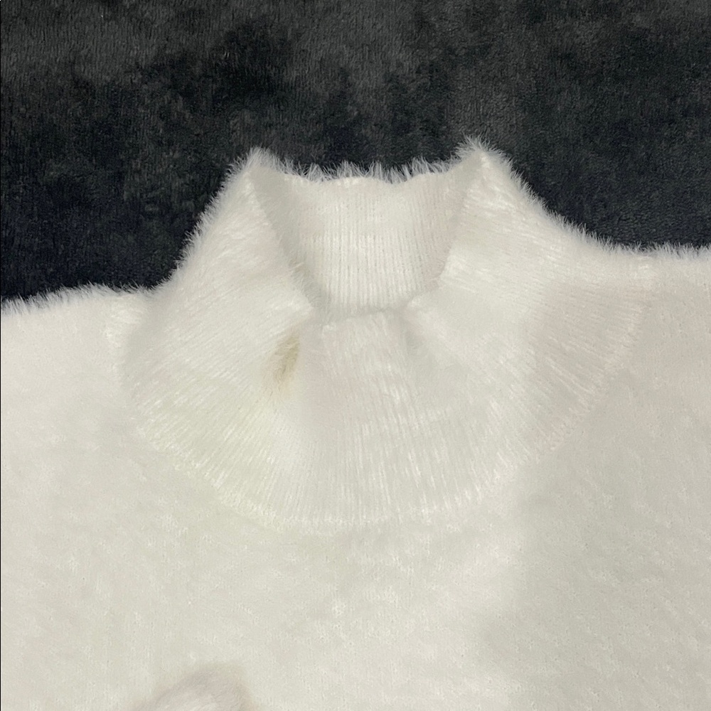 BAILEY 44 Pink and White Striped Turtleneck Sweater - Picture 5 of 6